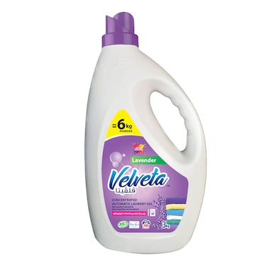 Velveta Automatic Laundry Gel with Lavender - 3 Kg