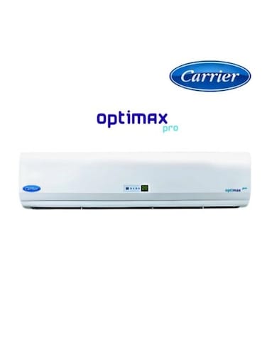 Carrier Optimax Pro Air Conditioner, 4 HP, Cooling &amp; Heating, Ionization Technology, Tropical Compressor, Quiet Operation, Timer, Smart Wi-Fi Control, White