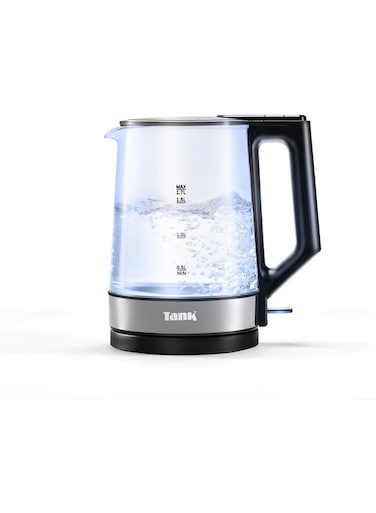 TANK Safe Touch Classic Kettle Glass 1.7L 1850W KG-2318/Black