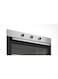 Beko Cook Master Gas Built-In Oven - 90cm - Large Capacity 96liters - Cooling And Cooking Fans - Stainless Steel - Bbwht12106Xs Inox