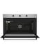 Beko Cook Master Gas Built-In Oven - 90cm - Large Capacity 96liters - Cooling And Cooking Fans - Stainless Steel - Bbwht12106Xs Inox