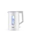 TANK Safe Touch Glass Kettle 1.5L 1500W DG-2338/Silver Frame