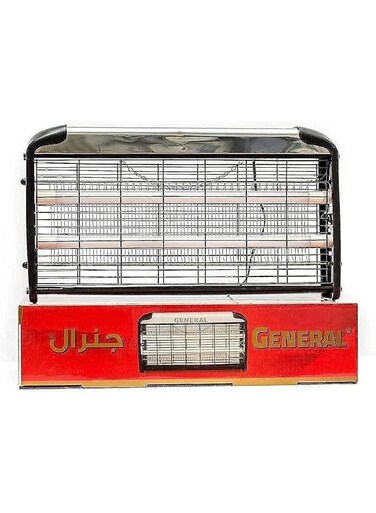 قاتل الحشرات من جنرال إلكتريك، 60 سم، ستانلس ستيل أسود - GEK305