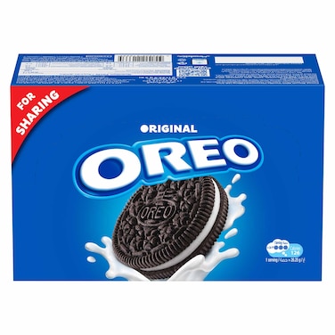 بسكويت أوريو بكريمة الفانيليا 14 كوكيز - 122.5 جم - 6 باكو