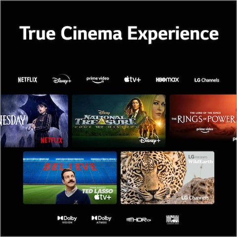 تليفزيون إل جي 77 بوصة أو ليد 4K فائق الدقة سمارت - OLED77B36LA