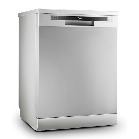 Midea Freestanding Dishwasher - 13 Persons - Silver - WQP13-5201C-S