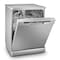 Midea Freestanding Dishwasher - 13 Persons - Silver - WQP13-5201C-S