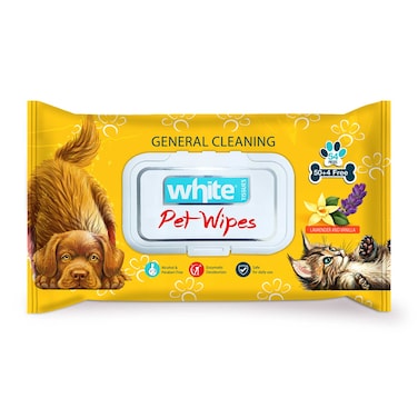 وايت مناديل مبللة للحيوانات الاليفة - 54 منديل