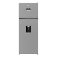 Beko Inverter No Frost Top Freezer Refrigerator 477 Liter 16.8 Feet - Silver - B3RDNE500LDXB