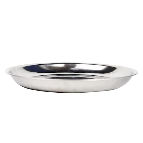 Kg Art Stainless Steel Flat Dish