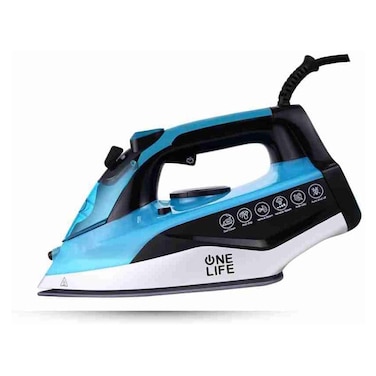 مكواة بخار وان لايف 2400 واط - أزرق - ST240BG