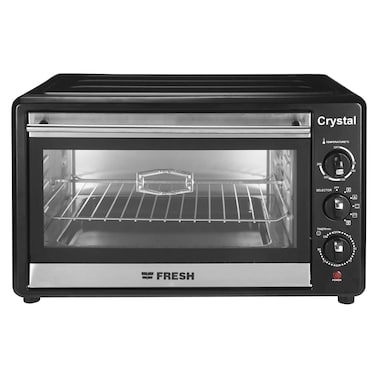 Fresh Crystal Electric Oven 48 Liters 2000 Watt - Black Silver - FR-4803RCL
