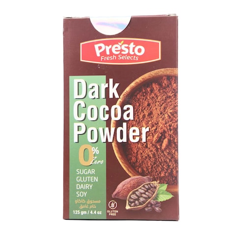 Presto Dark Cocoa Powder - 100 gram