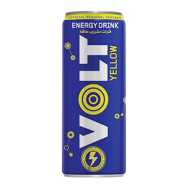 Volt Yellow Can Energy Drink Original Flavor - 250 ml