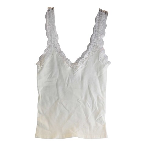 La Collection Women Dantel Top - Off White - Free Size