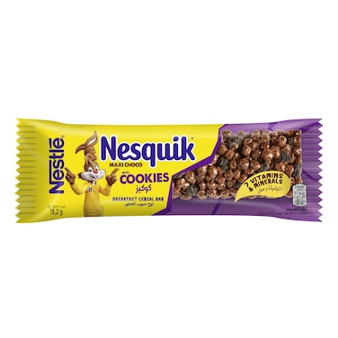 Nestle Nesquik Chocolate Breakfast Cereal Bar - 15.2 gram