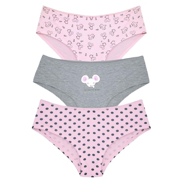 ملابس داخلية نسائية فانيليا - 3 قطع