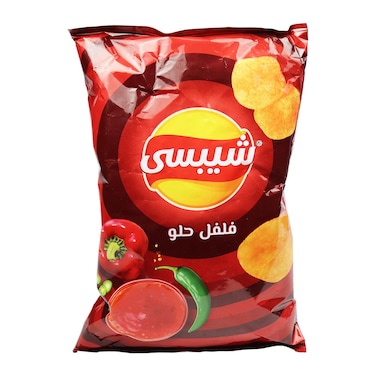شيبسي رقائق بطاطس بالفلفل الحلو - 64 جرام