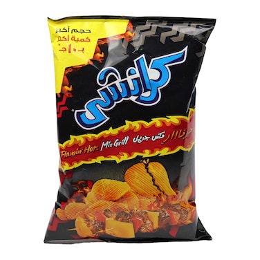 كرانشي حار نار بطعم الميكس جريل - 105 جرام