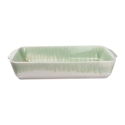 A One Rectangle Porcelain Oven Tray - Medium