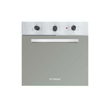 Fresh Built-in Dual Fuel Oven with Grill 60 Cm 56 Liter - Stainless Steel - 17507