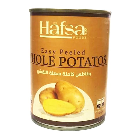 Hafsa Easy Peeled Whole Potatoes - 400 gram