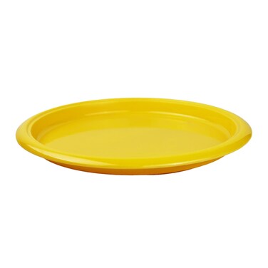 Elshrouk Rounded Plastic Tray - 28.8*28.8 Cm