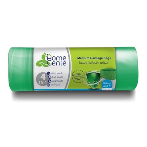 Home Genie Garbage Bags with Rose Scent - 50 x 55 Cm