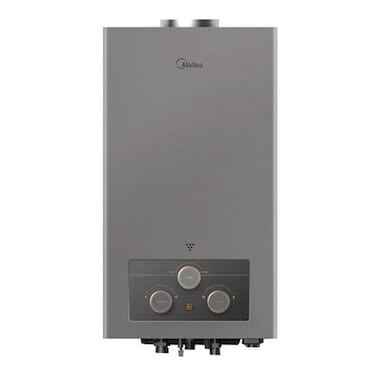 سخان غاز ميديا 10 لتر - رمادي - MGWH10-20MDNEG