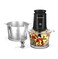 Nutricook Electric Food Chopper &amp; Mincer, 2L Glass &amp; 2L Stainless Steel Bowl, 500W, 2 Speeds, 2x 4-Blade set for Onion &amp; Vegetable Chopping, Meat Mincing, Ice Crushing, Grinding, Puree