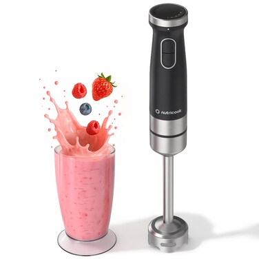 Nutricook Hand Blender 1200W, 20 Speed + Turbo