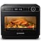 Nutricook Steami X - 10 in 1 Air Fryer Convection Oven with Real Steam Technology for Healthier Cooking 24L  Stainless Steel Interior   Top &amp; Bottom Heating Element   ST330K