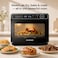 Nutricook Steami X - 10 in 1 Air Fryer Convection Oven with Real Steam Technology for Healthier Cooking 24L  Stainless Steel Interior   Top &amp; Bottom Heating Element   ST330K