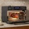 Nutricook Baker&rsquo;s Oven 12-in-1 Air Fryer Toaster Oven 30L with Steam Infusion   360&deg; Turbo Convection, Rotisserie   Stainless steel inner cavity, countertop friendly Beige NC-AFTO330K