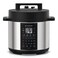 Nutricook SMART POT 3, Rice Cooker, Steamer, Saut&eacute; Pot, Yogurt Maker, 12-in-1 Electric Pressure Slow 20 Programs, New Lid, 1200w, SS 6L
