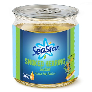 سلطة الرنجة المدخنة سي ستار - 390 جرام