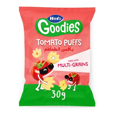 Hero Goodies Tomato Puffs - 30 gm