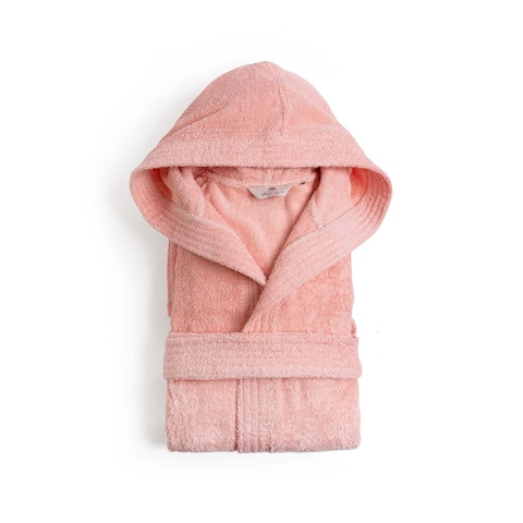 Mehalla Kids Bath Robe - 6/7 Years - Pink