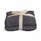 Mehalla Face Towels Set Jacquard - 4 Pieces - Charcoal