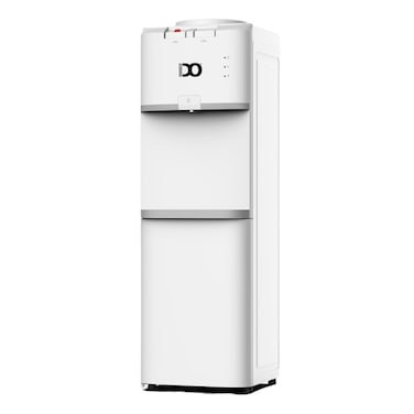 مبرد مياه ايدو ساخن وبارد - 1 صنبور - أبيض ورمادي - WD101NC-WH