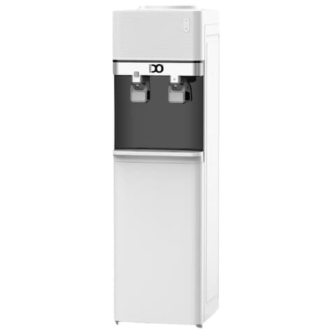 مبرد مياه ايدو ساخن وبارد- 2 حنفية - أبيض وأسود - WD100NC-WH