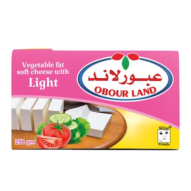 جبنة لايت عبور لاند - 250 جرام