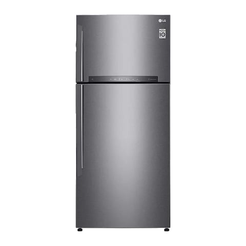 LG Refrigerator Smart Digital 475 Liters - Dark Graphite - GN-H622HQHL
