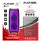 Platinum Trolley Bluetooth Speaker with Attachments - Black - AH-8300