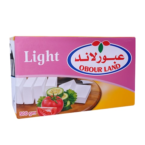 جبنة لايت عبور لاند - 500 جرام