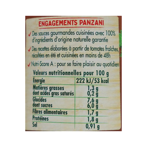 Panzani Champignons Sauce - 190 gram