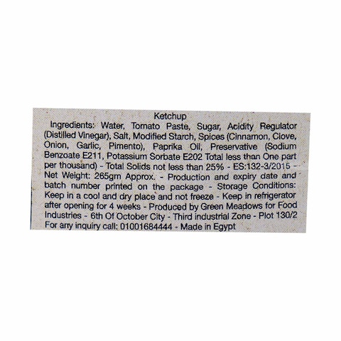 Dixie Mills Ketchup - 265g