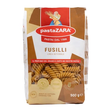 Pasta Zara Whole Wheat Fusilli Pasta - 500 gram
