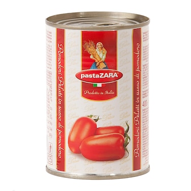 باستا زارا طماطم مقشرة - 400 جرام