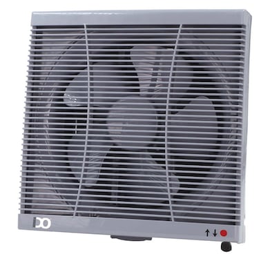 IDO Kitchen Ventilating Fan with Detachable Oil Bowl - 25 cm - Grey - WVF25-GRY